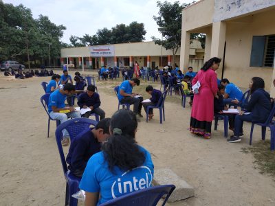 Assessment day - panoramic shot
